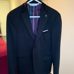 Zara Comfort Knit Textured Blazer